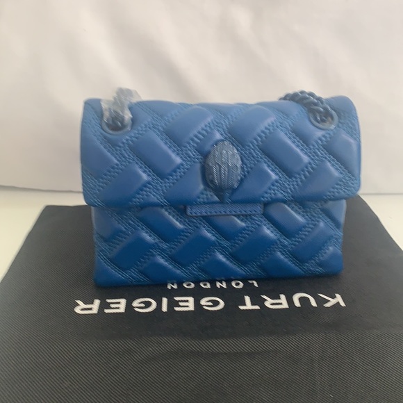 KURT GEIGER LONDON KENSINGTON LEATHER MINI CROSSBODY BAG - Picture 4 of 9